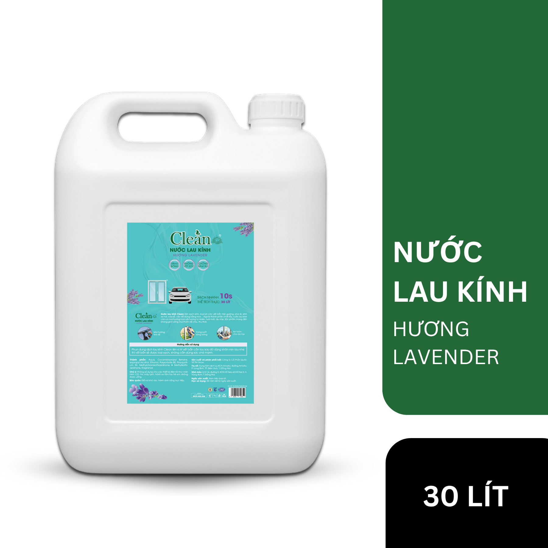 Nước lau kính - 30L